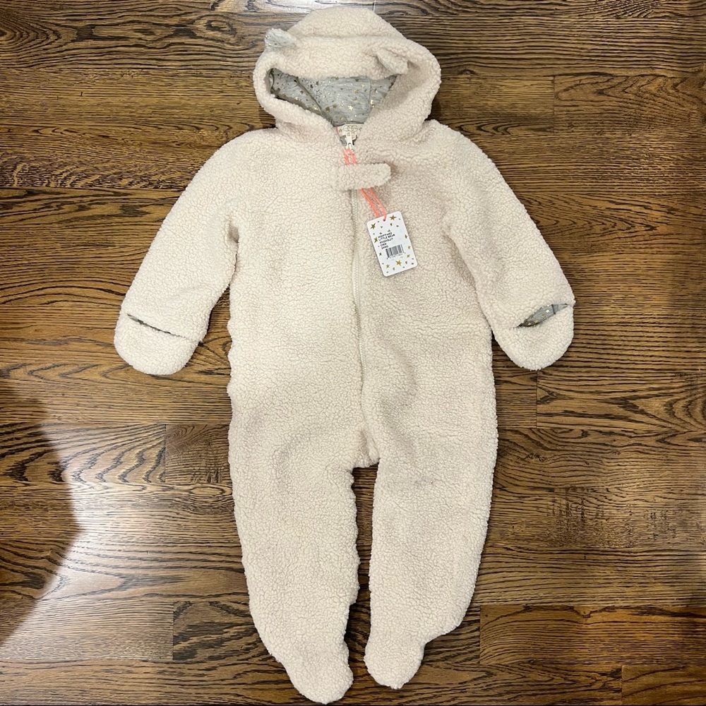 Egg Sherpa Fleece Toddler Snow Suit
